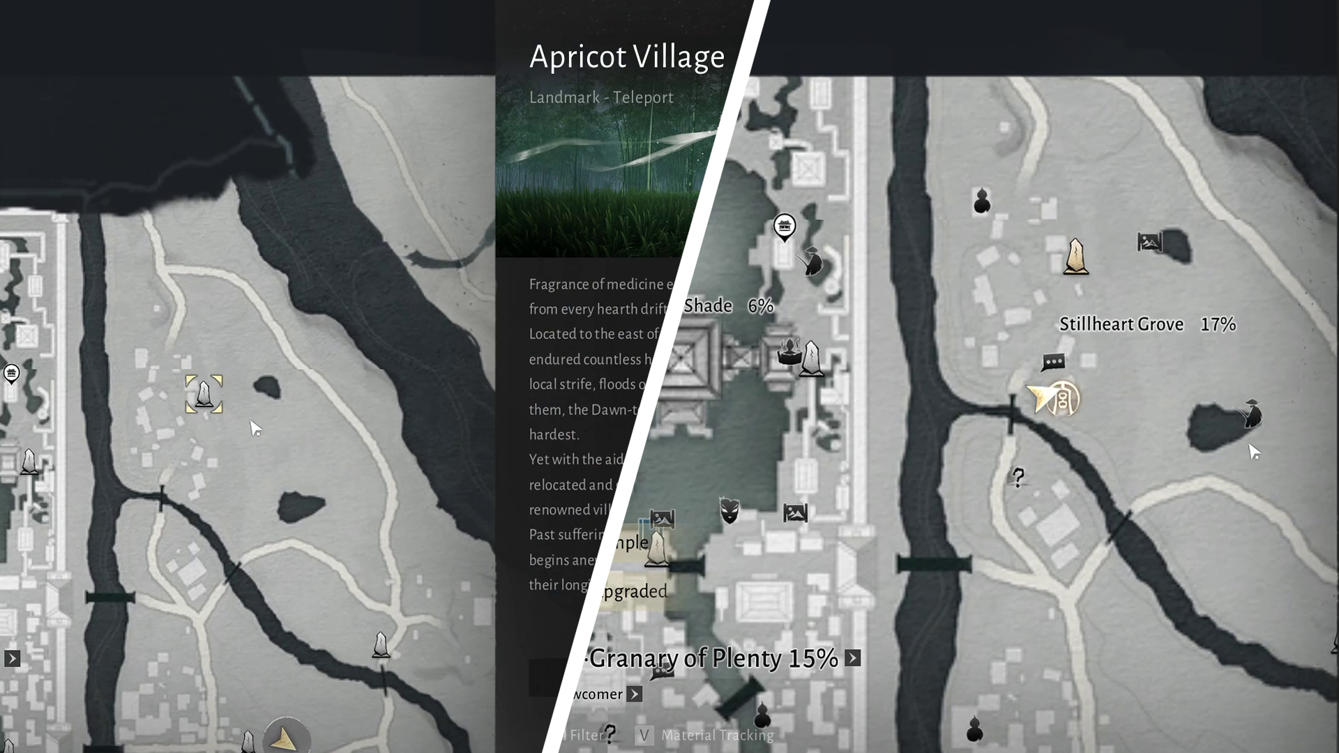 Where Winds Meet Apricot Village and House Location