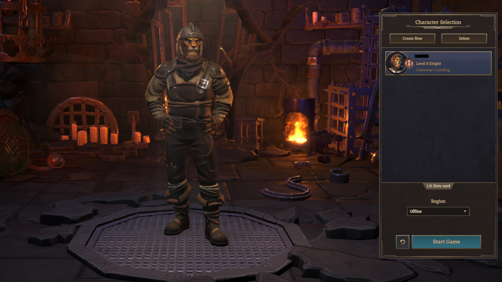 Crystalfall Character