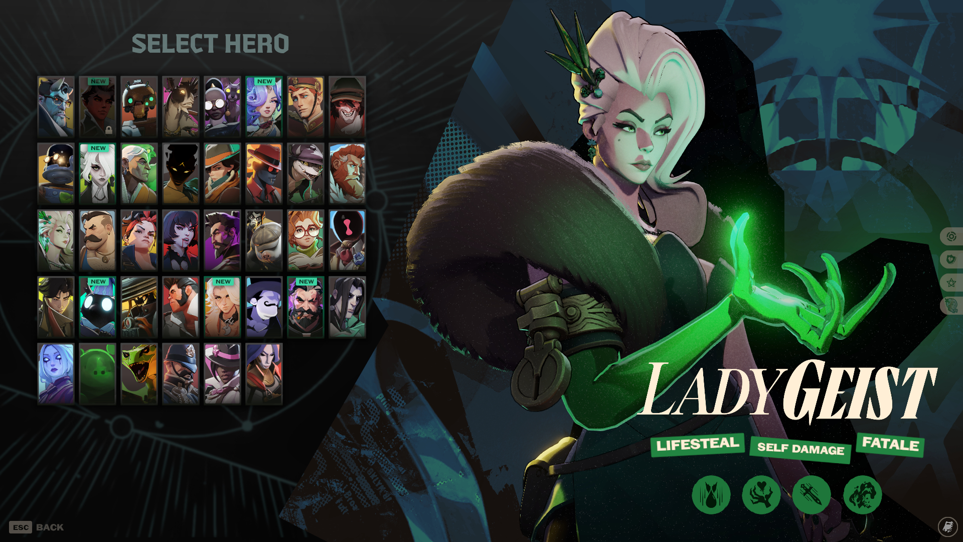 Deadlock Carry Lady Geist