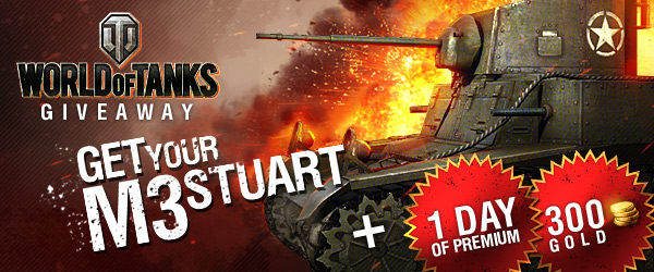 World of Tanks M3 Stuart Giveaway