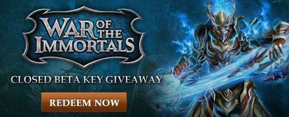 War of the Immortals Closed Beta Key Giveaway