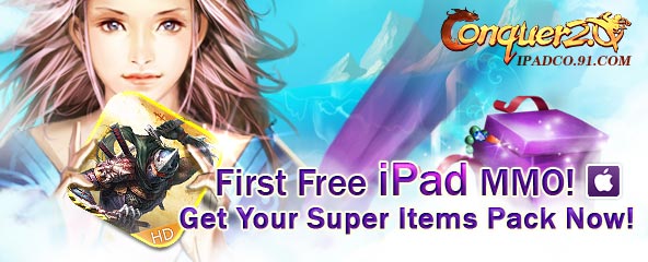 Conquer Online (Ipad) Item Pack Giveaway