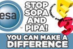 The Gaming Community vs SOPA and PIPA 