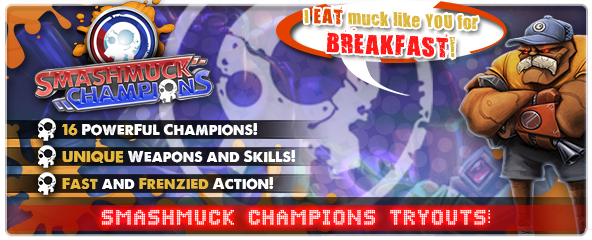 SmashMuck Champions Closed Beta Key Giveaway (More Keys)