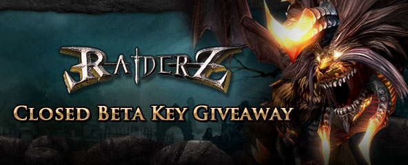 RaiderZ Closed Beta Key Giveaway (US Only)