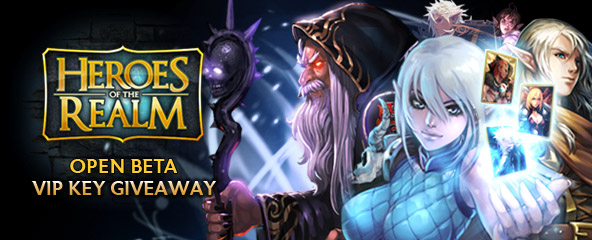 Heroes of the Realm: VIP Access Key Giveaway