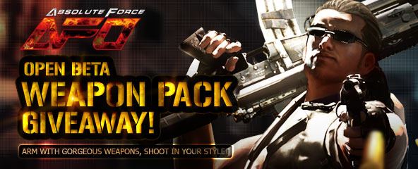 Absolute Force Online Weapon Pack Giveaway