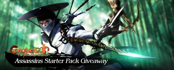 Conquer Online Assassin Starter Pack Giveaway