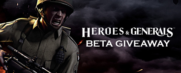 Heroes & Generals Closed Beta Key Giveaway