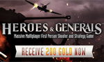 Heroes & Generals Free Gold Giveaway