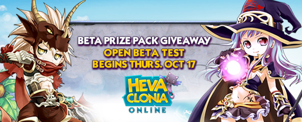 Heva Clonia Online Open Beta Pack Giveaway