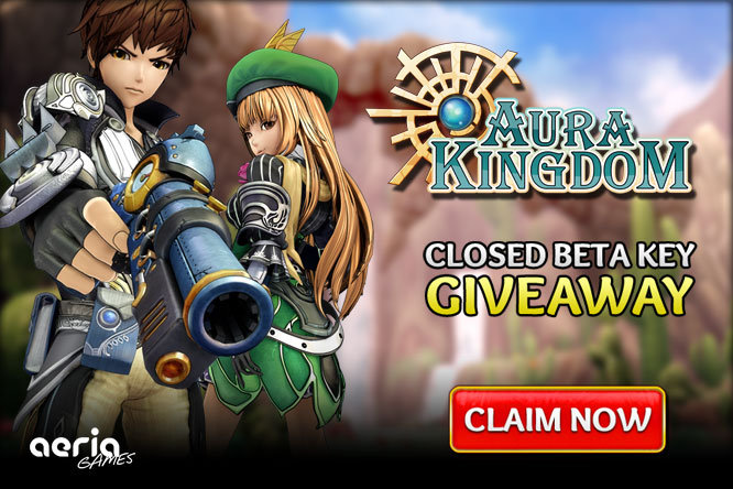 Aura Kingdom Closed Beta Key Giveaway