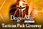 Dogs of War Online Tactician Pack Giveaway