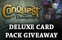 Conquest of Champions Deluxe Card Pack DLC Steam Code Giveaway