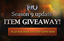 MU Online Season 9 Gift Key Giveaway