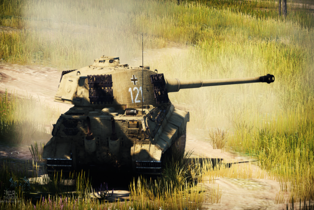 War Thunder German tank