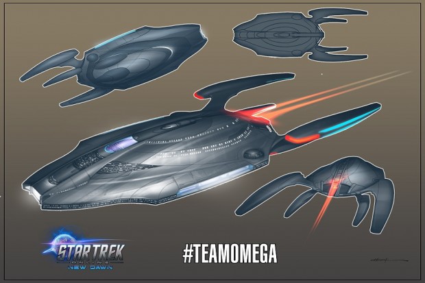 Star Trek Online Omega ship