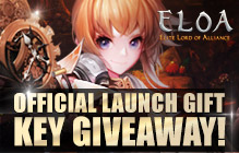 ELOA Official Launch Gift Key Giveaway