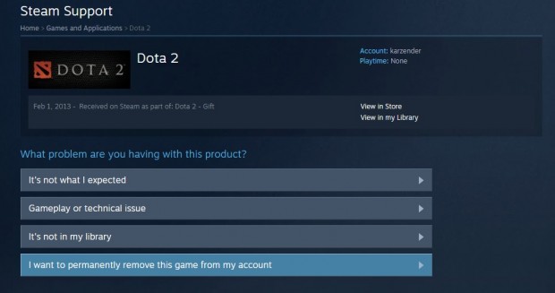 Steam Delete