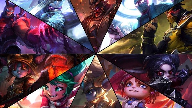 League of Legends splash