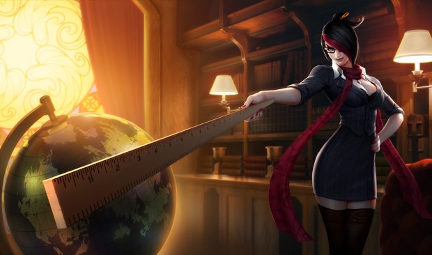 League of Legends Fiora Headmistress