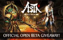 Asta Open Beta Gift Pack Giveaway