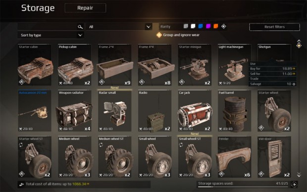 Crossout Marketplace