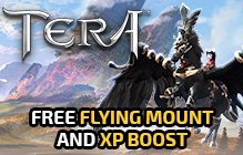 TERA Flying Mount and XP Boost Giveaway