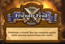 Hearthstone Offers Quest Rewards For Matches Against Friends