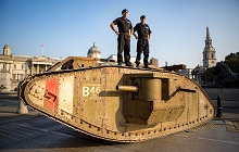 World of Tanks Rolls Over London With Replica WWI Tank