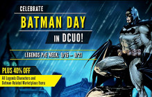 DCUO Celebrates Batman Day For A Week