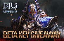 MU Legend Closed Beta Key Giveaway (More Keys)
