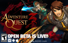 AdventureQuest 3D Open Beta Goes Live