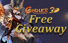 Conquer Online New Player Grand Gift Box Giveaway