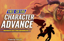 DCUO Implements Advance to CR100 Option