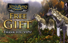 Standing Stone Games Offers Gift Horse To VIP LotRO Players