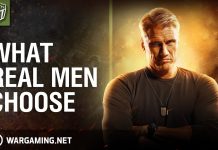 According to Wargaming and Dolph Lundgren, "Real Men" Play World of Tanks