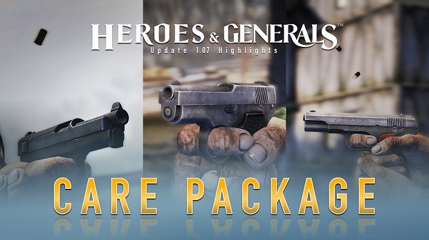 Heroes Generals Care Package Pistols