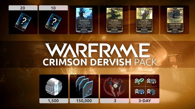 Warframe Crimson Dervish Pack