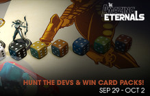 Hunt Down Amazing Eternals Developers And Destroy Them To Earn Free Booster Packs