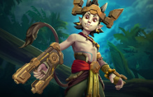 The Overly-Excited Ska'drin Talus Arrives in Paladins Today