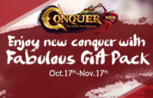 Conquer Online 3.0 Gift Key Giveaway!