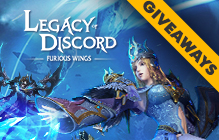 Legacy of Discord Gift Key Giveaway (Android/iOS)