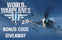 World of Warplanes 2.0: Free Premium Planes Code Giveaway (North America Only)