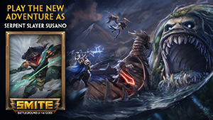 SMITE: Free Serpent Slayer Susano Key Giveaway (PC/PS4/Xbox)