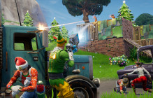 Fortnite BR's Holiday Event Includes A Snowball Launcher