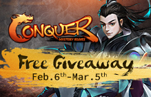 Conquer Online Gift Pack Key Giveaway