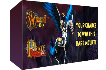 Wizard101 and Pirate101 Mount Code Giveaway