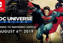 DCUO Nintendo Switch Port Arrives August 6