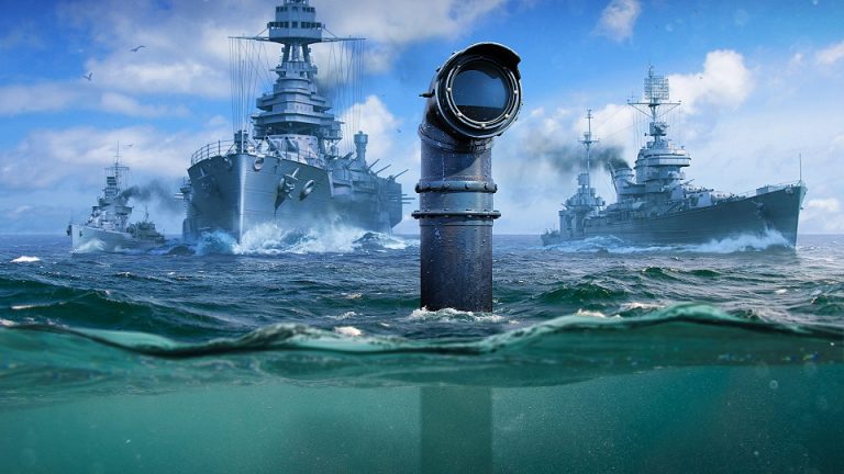 World of Warships Submarine Periscope